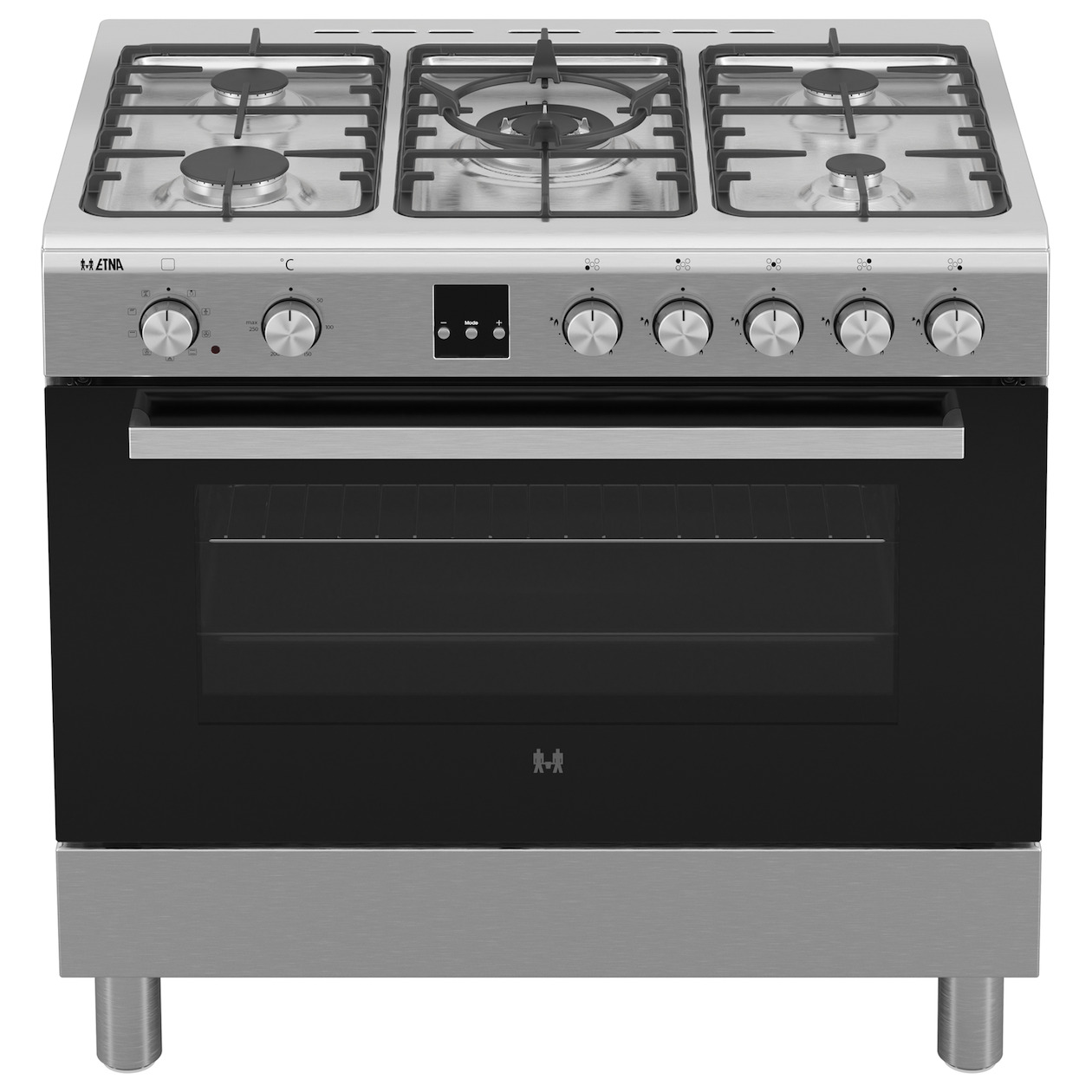 Etna FG190RVS Gasfornuis Grijs | ETNA