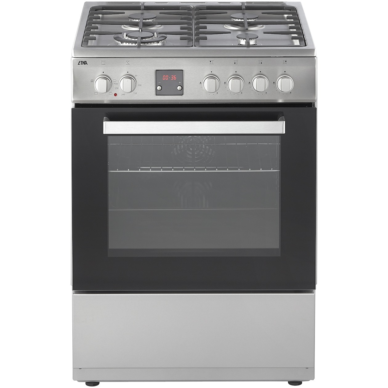 Etna FGV460RVS Gasfornuis Grijs | ETNA