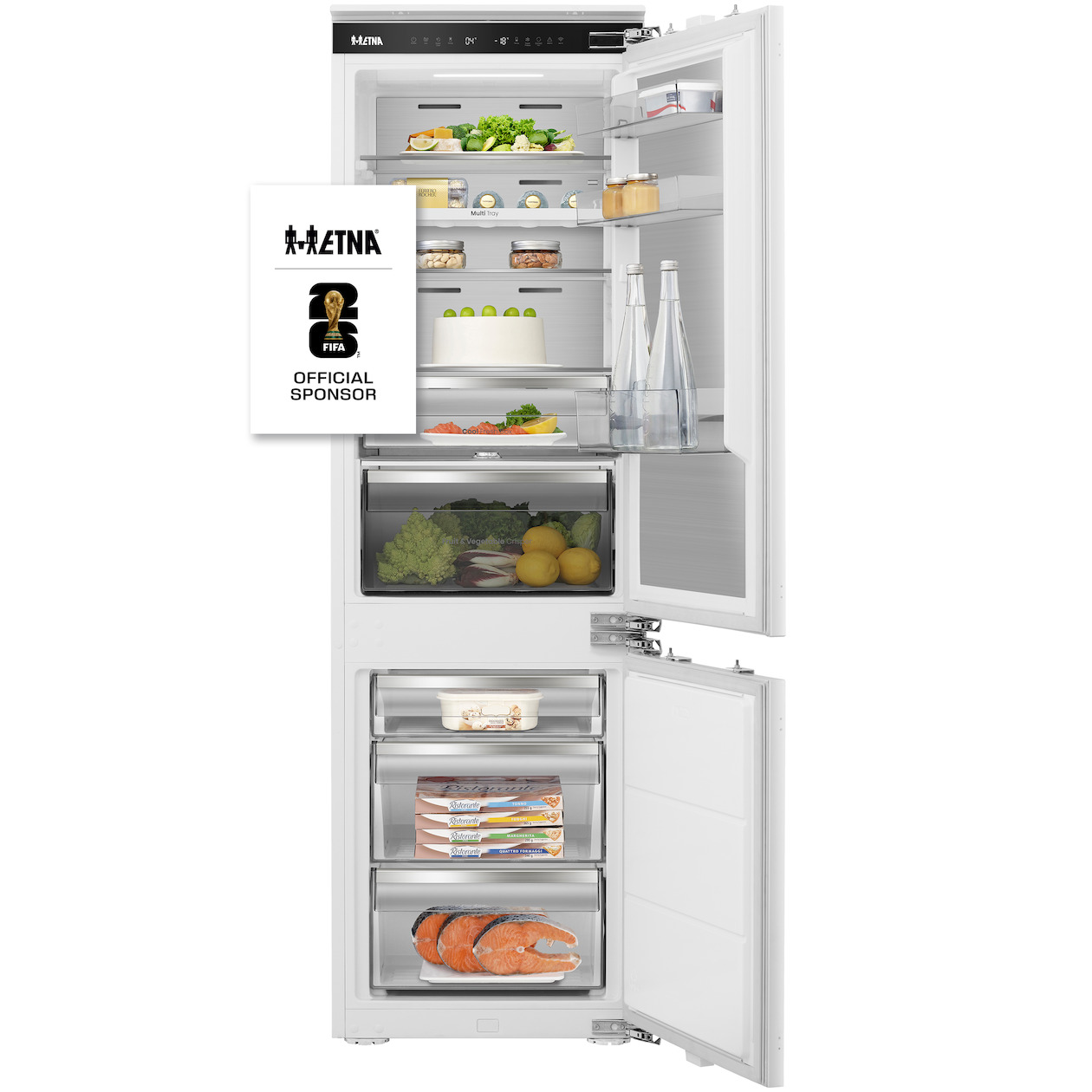 Etna KCD9178CNF Inbouw koel-vriescombinatie | ETNA