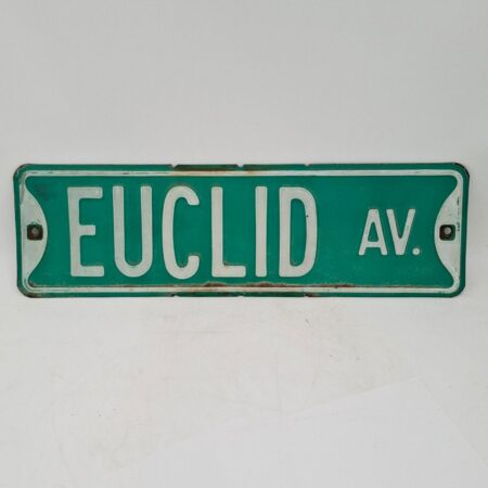 Euclid Avenue Amerikaans Straatnaambord - Origineel | The Dutch Pickers