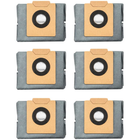 Eufy Anti-Bacterial and Deodorizing Dust Bag(6 Pack) for X8 Pro Series and X10 Pro Omni Stofzak | Eufy