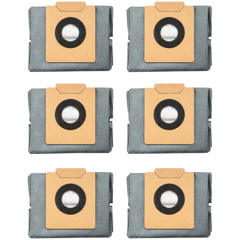 Eufy Anti-Bacterial and Deodorizing Dust Bag(6 Pack) for X8 Pro Series and X10 Pro Omni Stofzak | Eufy