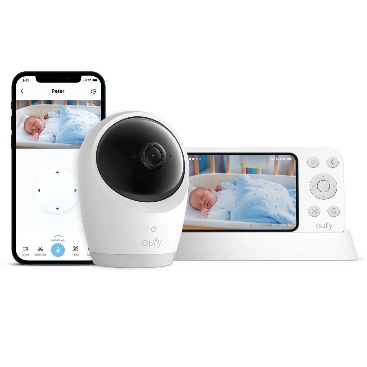 Eufy Baby Monitor E21 Babyfoon | Eufy