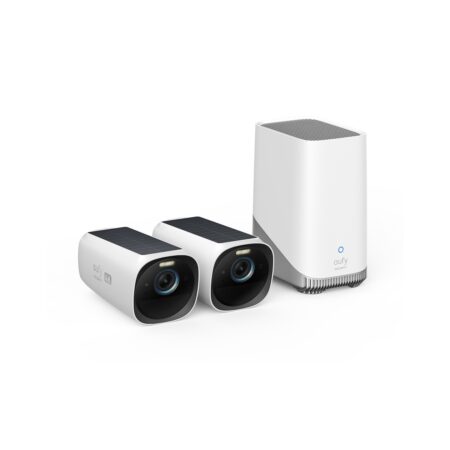 Eufy EufyCam 3 Duo Pack + HomeBase 3 IP-camera Zwart | Eufy