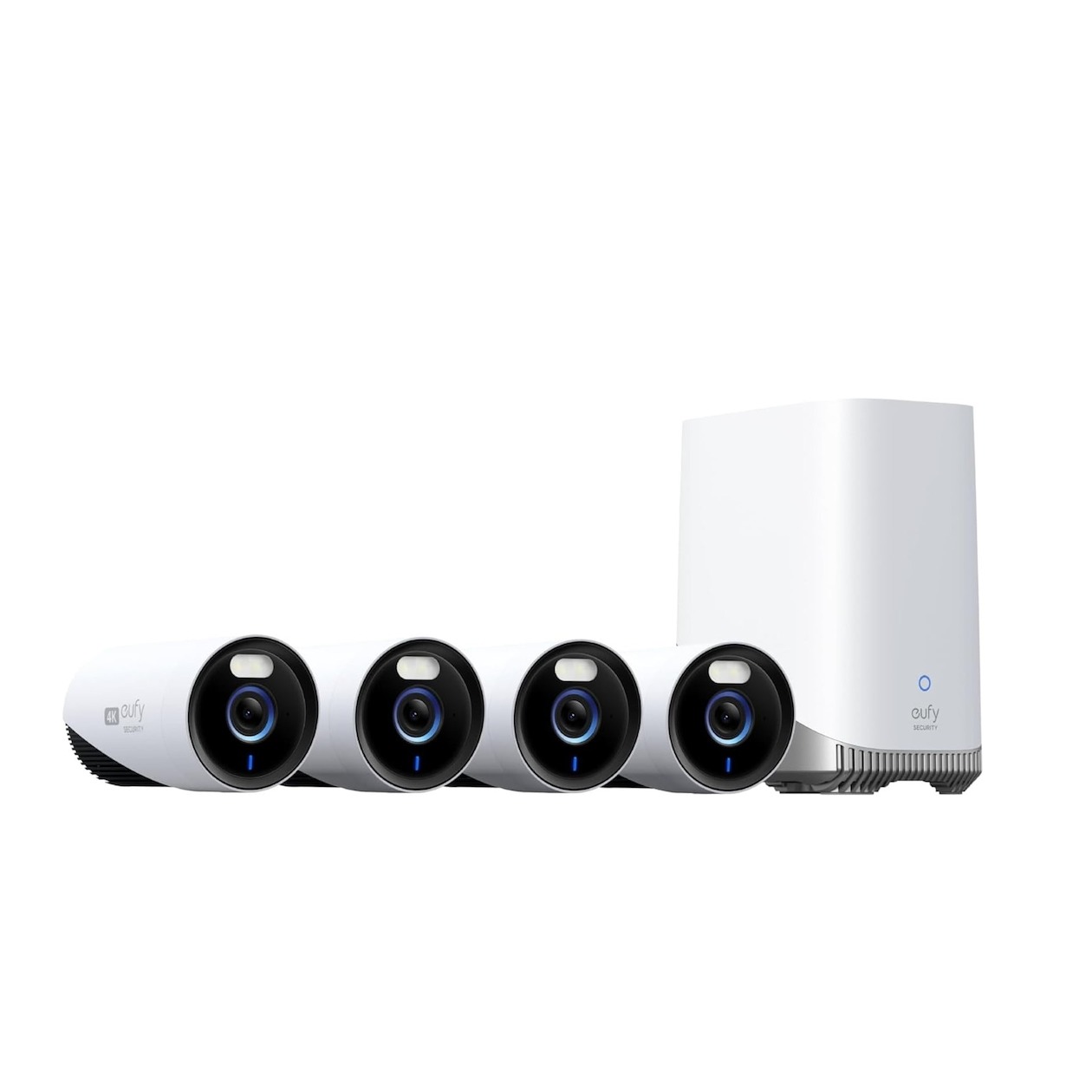 Eufy EufyCam E330 (Professsional) 4-Cam Kit IP-camera Wit | Eufy