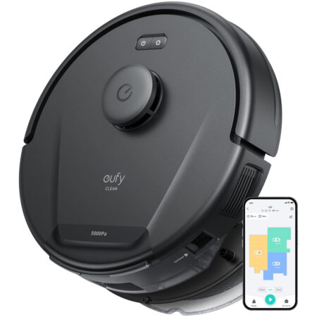 Eufy L60 Hybrid Robot stofzuiger Zwart | Eufy