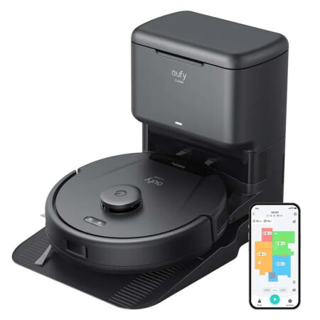 Eufy L60 Hybrid SES Robot stofzuiger Zwart | Eufy
