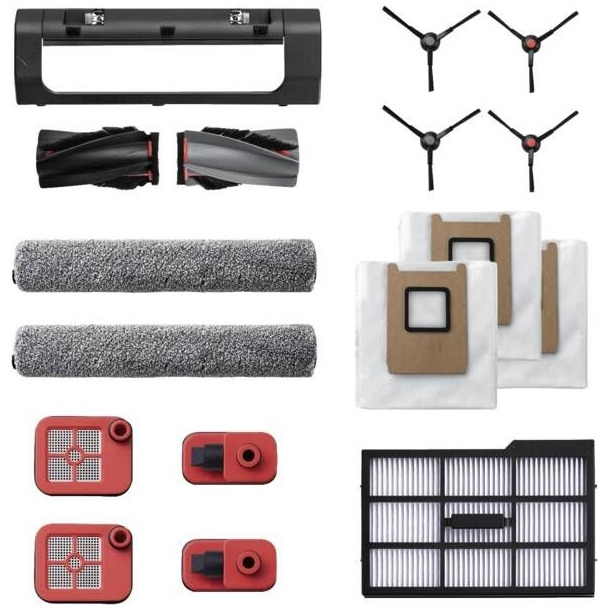 Eufy Omni E28/E25 Accessories Pack(SideBrush*2/Filter*1/Rolling Brush*1/Dustbag*3/Mopping Roller*2/D | Eufy