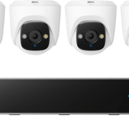 Eufy PoE Security System + NVR + E41 4-Pack