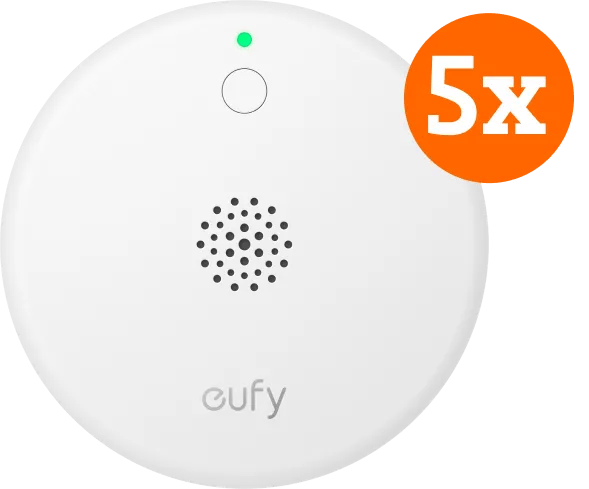 Eufy Rookmelder E10 5-Pack