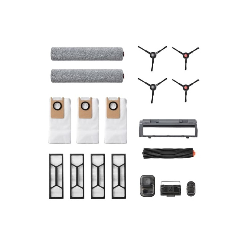 Eufy S1 Series - Half-year accessory package (1 x Rolling Brush + Guard 4 x High-performance filter Stofzuiger accessoire | Eufy
