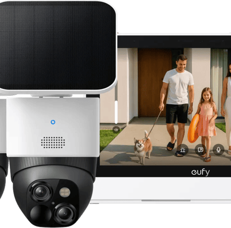 Eufy Solo Cam S340 Duo Pack + Smart Display E10