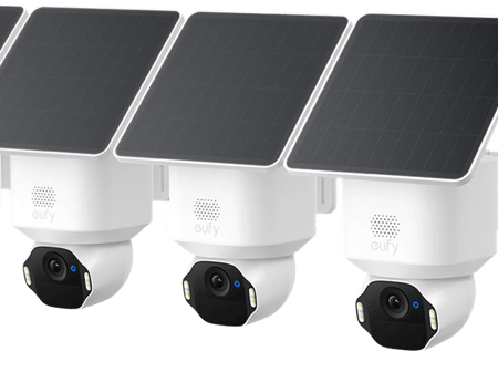 Eufy SoloCam E42 4-Pack + HomeBase 3