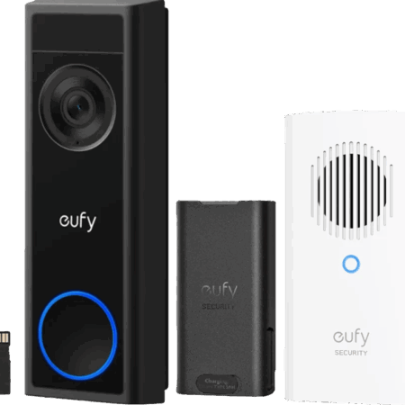 Eufy Video Doorbell C31 + SD kaart + Chime