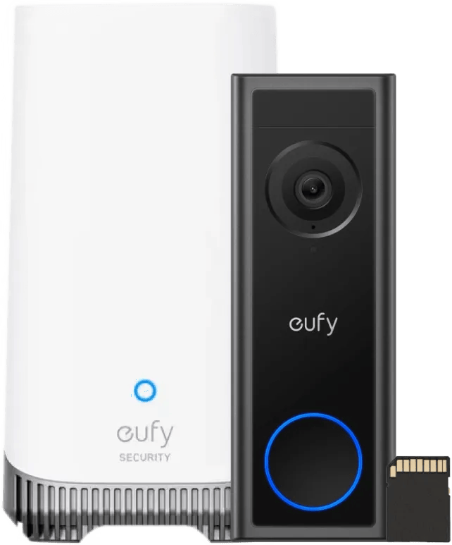 Eufy Video Doorbell C31 + SD kaart + HomeBase 3