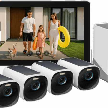EufyCam 3 4-Pack + Smart Display E10