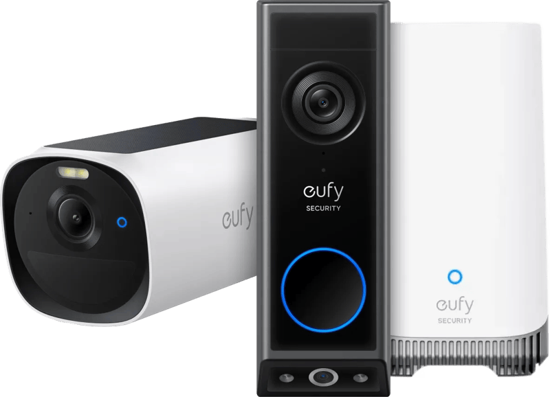 EufyCam E40 + HomeBase 3 + Video Doorbell E340