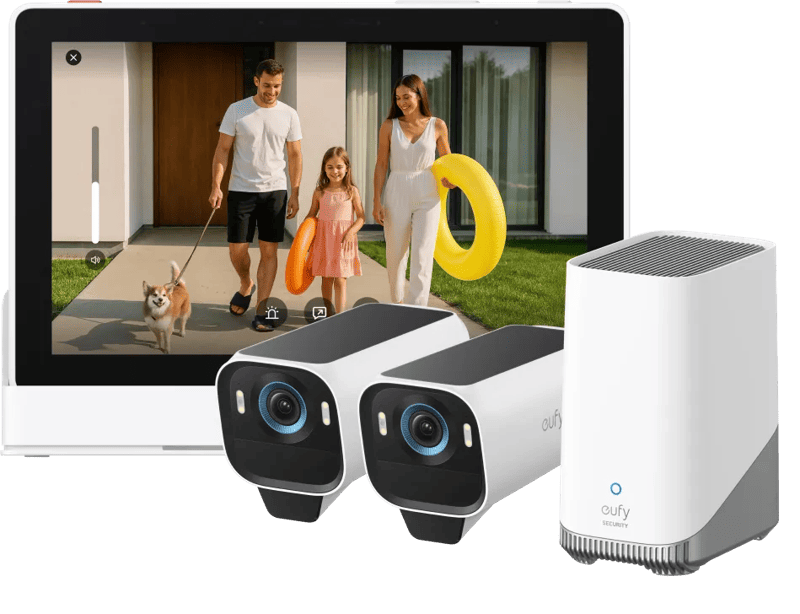 EufyCam S3 Pro Duo Pack + Smart Display E10