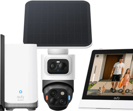 EufyCam S4 + HomeBase 3 + Video Doorbell E340 + Smart Display E10