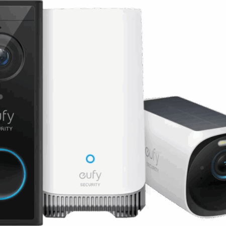 Eufycam 3 + Eufy Video Doorbell E340 + Homebase 3