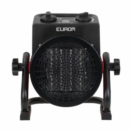 Eurom EK 2K Round Keramische kachel Zwart | Eurom