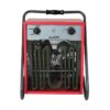 Eurom EK15002 + cable-socket Heater Ventilatorkachel Rood | Eurom