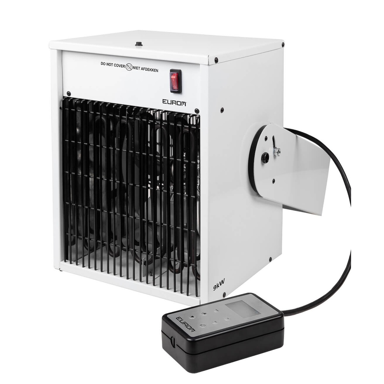 Eurom EK9000 Wall Ventilatorkachel Wit | Eurom