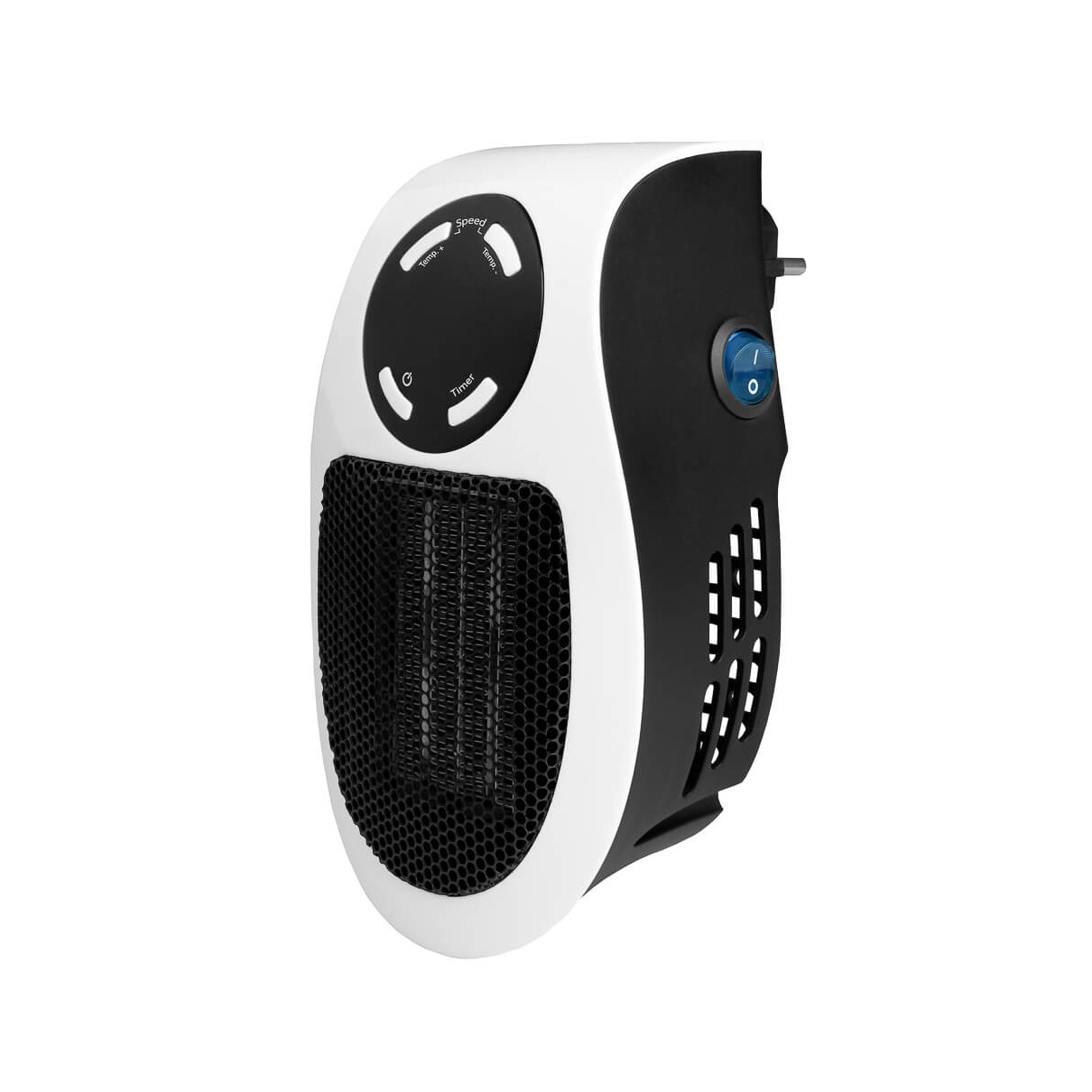 Eurom Heat Plug-in Ceramic Heater Keramische kachel Zwart | Eurom