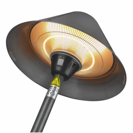 Eurom PD1500 Patioheater Terrasverwarmer Zwart | Eurom