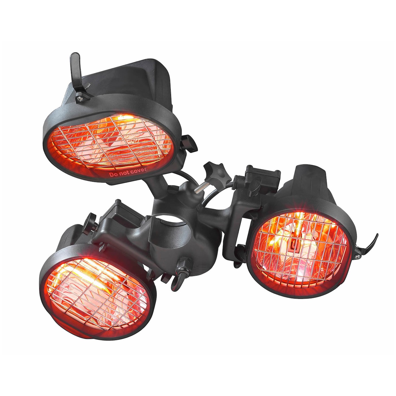 Eurom Parasol heater 1500 Patioheater Terrasverwarmer Zwart | Eurom