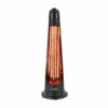 Eurom Q-Tower 1200 Terrasverwarmer Zwart | Eurom