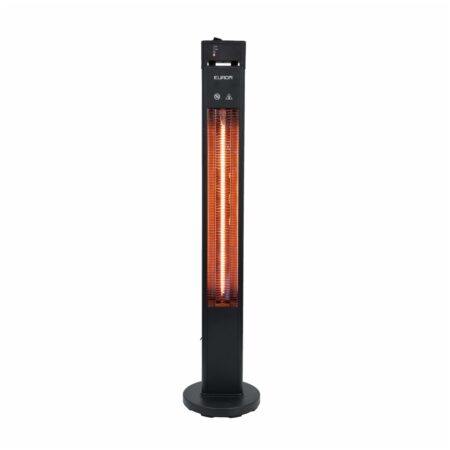 Eurom Q-Tower 2000 RCD Terrasverwarmer Zwart | Eurom