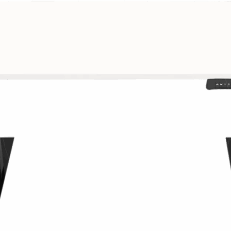 Euroseats Elektrisch Zit Sta Bureau 120 x 80 Zwart/Wit