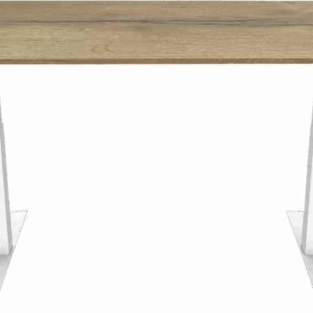 Euroseats Elektrisch Zit Sta Bureau 140 x 80 Wit/Eiken