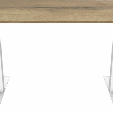 Euroseats Elektrisch Zit Sta Bureau 160 x 80 Wit/Eiken