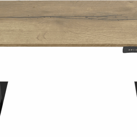 Euroseats Elektrisch Zit Sta Bureau 160 x 80 Zwart/Eiken