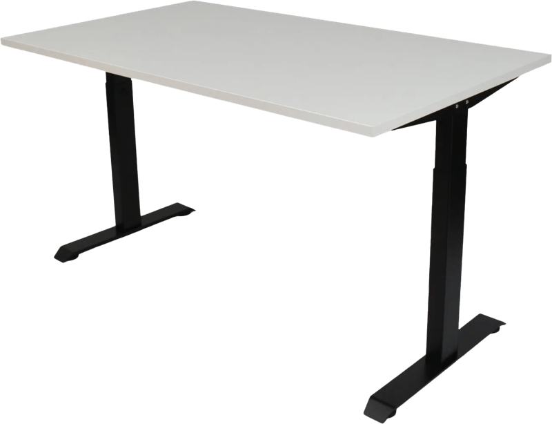 Euroseats Zit/Zit Bureau 140 x 80 Wit Zwart