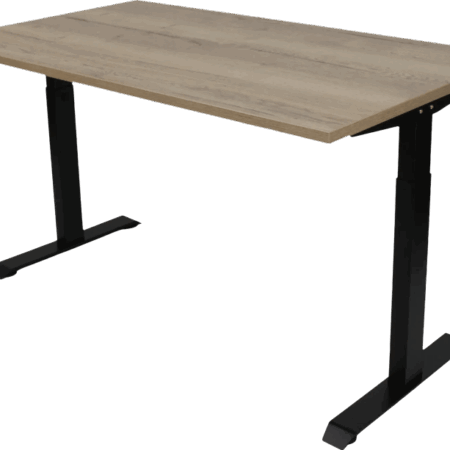 Euroseats Zit/Zit Bureau 140 x 80 Zwart Eiken