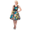 Everlong Halter Swingdress Floral-XS | 46% korting | Banned