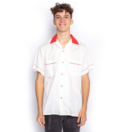 Ex Rental Bowling Shirt Bennies Fifties No Text-L | Bennies Fifties
