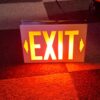 Exit Lichtbord Rood - Origineel - 30 x 20cm | The Dutch Pickers