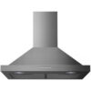 Exquisit KH62-3INOX Schouwkap Grijs | Exquisit