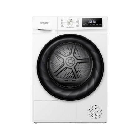 Exquisit TWP8080-010C Warmtepompdroger Wit | Exquisit