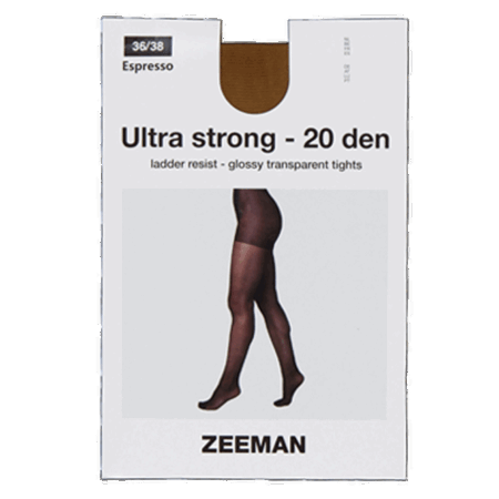 Extra strong Panty - Donkerbruin | Zeeman