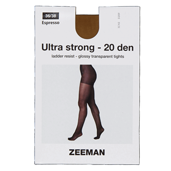 Extra strong Panty - Donkerbruin | Zeeman