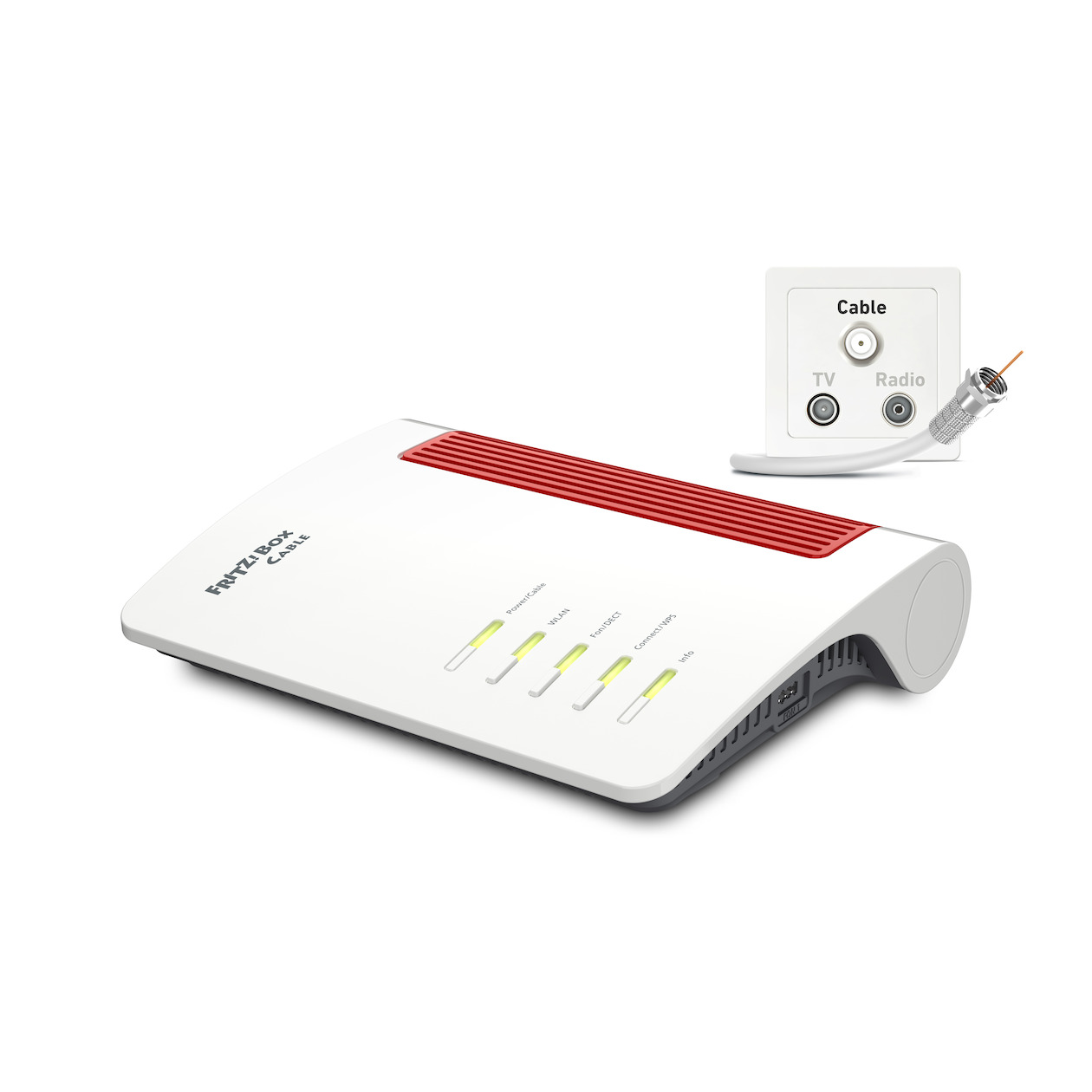 FRITZ! Box 6670 Cable Router Rood | Fritz!