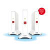 FRITZ! Mesh Set 4200 3-pack Mesh router Rood | Fritz!