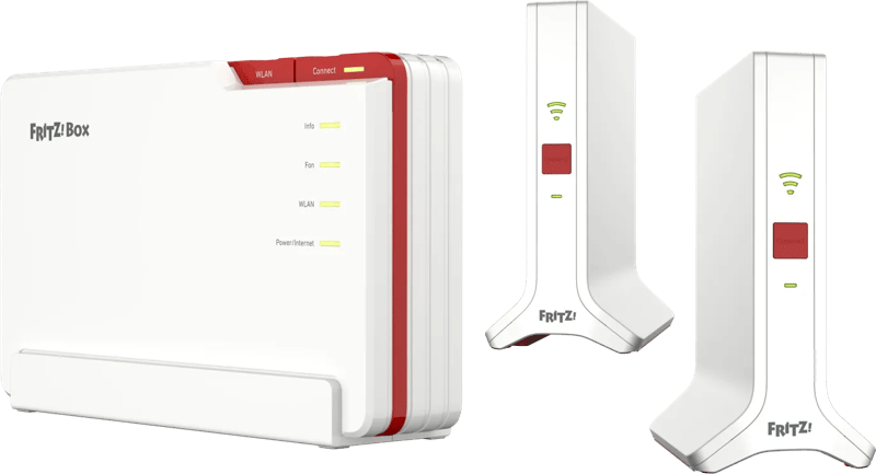FRITZ!Box 5690 Pro + Mesh Set 4200 Duo Pack