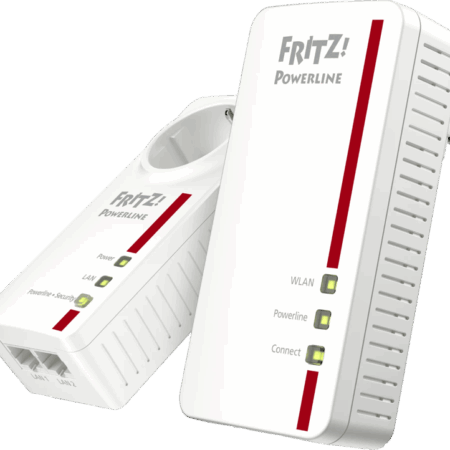 FRITZ!Powerline 1260E WLAN Set International WiFi 1200 Mbps 2 adapters