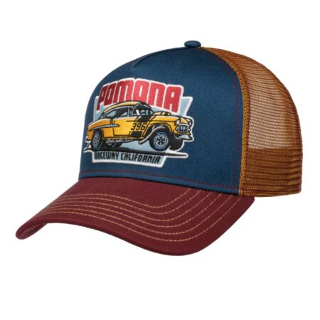 FWS Pomona Raceway Trucker Cap Blue | Fiftiesstore